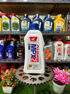 Oli MPX2 New 800 Ml AHM 10W-30 Oil Motor Matic Honda Motor Beat Vario Scoopy MPX 2 0.8L Original Murah