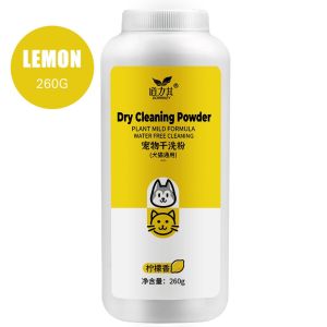 [COD]Bubuk Pembersih Kering Hewan Peliharaan 260G Bubuk Pembersih Kering Anjing Kucing Anti Kutu dan Kutu | pet dry cleaning powder
