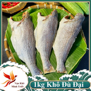 1kg Khô Cá Đù Size To Thịt Nhiều thơm ngon chính gốc Cà Mau chất lượng cao- VỰA KHÔ MINH TRIẾT