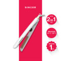 Singer เครื่องหนีบผม 2IN1 ซิงเกอร์ 2in1 Hair Straightener. 