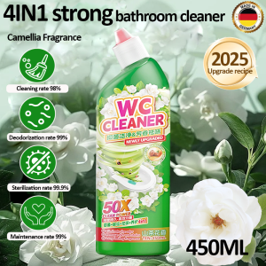 ✨Easily removes 10 years ✨Bathroom cleaner stain remover 450ML Bathroom tiles cleaner Toilet cleaner stain remover Can remove limescale stains for bathtubs bathrooms tiles toiletsGlass etc. Tiles cleaner stain remover Toilet Bowl Cleaner