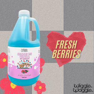 PETSCHOICE - Anti Galis Kati Kamot Wiggle Waggle  Madre de Cacao Pet Shampoo (Fresh Berries) 1/2 Gal. 1.892 liters Cat / Dog