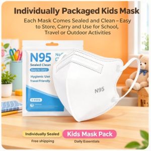Kids Dust Mask Children Face Mask Breathable Earloop Mask Soft Comfortable Lightweight Daily Use Boys Girls