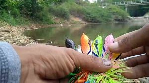 jump frog geol umpan casting gabus lure handmade Rft mancing