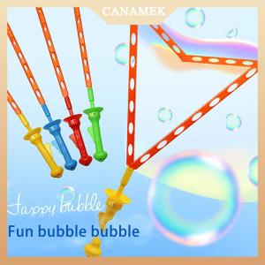 [CANAMEK] Multi-hole Western Sword Bubble Blower Large Size Handheld Rainbow Childrens Toy Baby Safety No Toxic Soap Bubble Toy