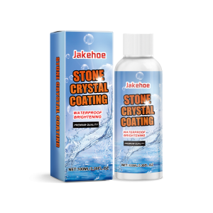 Jakehoe Stone Polishing and Gloss Enhancer Kitchen quartz stone tile countertop scratch cleaner and stain brightener