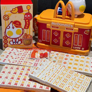 McDonalds Mini Mahjong Set Ultraman Signature Edition Happy Paradise Toy Gift