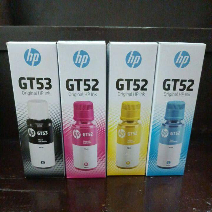 Hp Gt53 And Gt52 Original Ink Bottle For Gt5810 Gt5820 Hp 315 Hp 415 Lazada Ph 