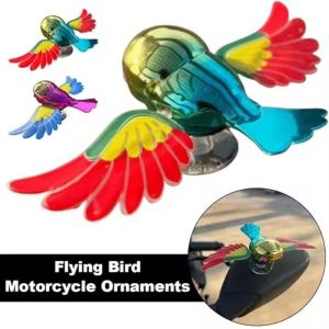 Flying Bird Creative Decompression Fun Ornament Car Motorcycle Electric Vehicle Rearview Mirror Decoration Accessories
