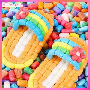 [Hill Angelia] 500 Món quà đồ chơi trẻ em bằng nhựa dẻo hình bắp ngô thần kỳ tinh bột cho trẻ em