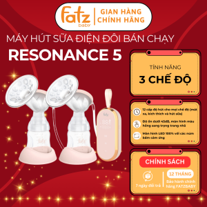 Máy hút sữa điện đôi FATZ BABY Resonance 5 FB1180VNH 3 chế độ hút màn hình LED tiện lợi màu sắc trang nhã
