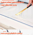 DIY ผ้าปูโต๊ะ ผ้าคลุมโต๊ะ ใสพลาสติกพีวีซี PVC ไม่มีกลิ่น กันน้ำมันกันความร้อน ทนทาน ทำความสะอาดง่าย ผ้าปูโต๊ะอาหาร มีหลายขนาด พร้อมส่ง CZ-A026. 