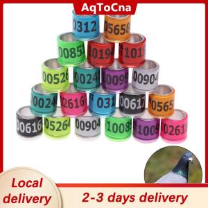 [COD] AqToCna Ship within 24 hours 20 pcs Pigeon Foot Ring With Word Earrings 2024 Multicolor Bird Tools