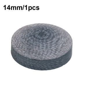 1 Pcs 14mm Cue Tip Billiard Cue Stick Tip Black Phenolic Resin