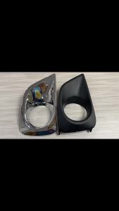 vios Vios 14-18 Vỏ đèn sương mù Khung đèn sương mù cản trước Màu Đen ( Mạ Điện ) Chuyên dụng cho việc độ chế ngoại thất