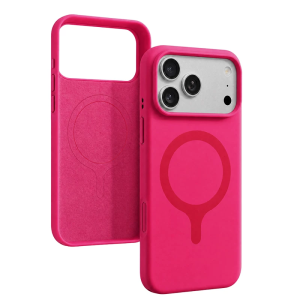 Original Bright Fluorescent Liquid Silicone Soft Case For iPhone 17 16 15 14 13 18 Pro Max For Magsafe Wireless Charging Cover