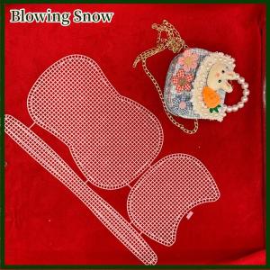 Blowing Horseshoe phụ kiện tấm lưới dệt kim lót lưới bằng nhựa nhung