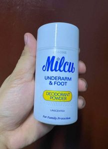 Milcu Dry Sport Under Arm and Foot Deodorant 2in1 Anti Body Odor Powder All Day Fresh