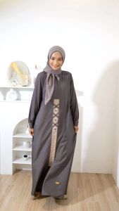 GAMIS CANTIK TERBARU NIBRAS NS 082: Desain Modern & Bahan Nyaman