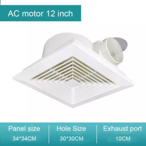 ✅【Manila 24 hours delivery】✅New Packaging Ceiling Mounted Exhaust Fan 8 Inch 10 lnch 12 Inch High Quality Plastic