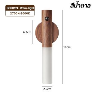 ไฟ LED ไฟกลางคืน ไฟเซนเซอร์อัตโนมัติ ไฟไร้สาย ไฟตกแต่ง ไฟกลางคืนเซนเซอร์อัติโนมัติ LED มีแม่เหล็กไม่ต้องเจาะ สามารถชาร์จไฟได้ไม่ต้องใช้ถ่าน ไม่แสบตา {แสงwarm white light} ไม่ต้องเดินสายไฟสามารถถอดออกได้ทุกเมื่อ