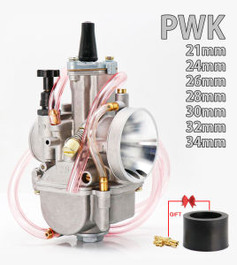 Zsdtrp Moto phổ quát cho pwk 21 24 26 28 30 32 34 2t 4T cho keihin Koso pwk Bộ chế hòa khí với Power Jet cho 75cc-250cc Moto