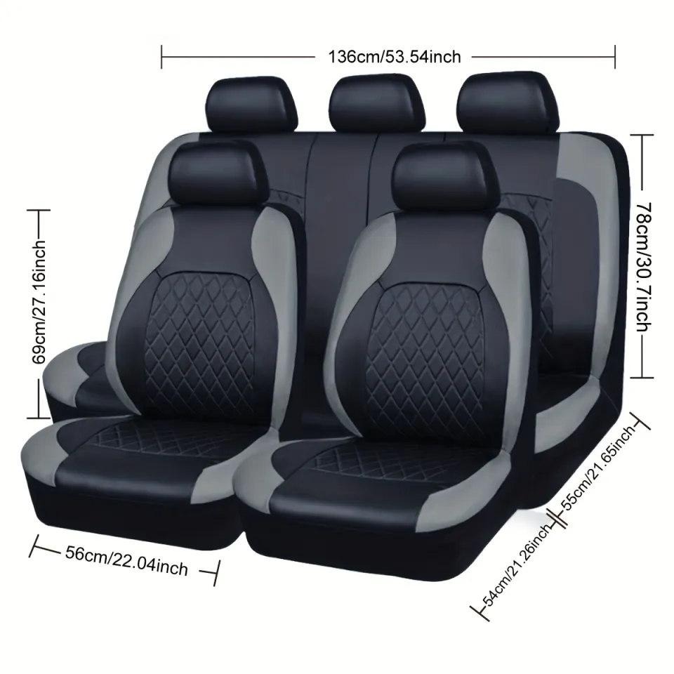 Seats Full Cover PU Leather Car Seat Cover Four Seasons Seat