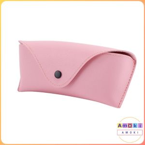 Amoki PVC Leather Sunglasses Bag High-End Glasses Case Eyeglasses Eyewear Storage Bag 4 Colors