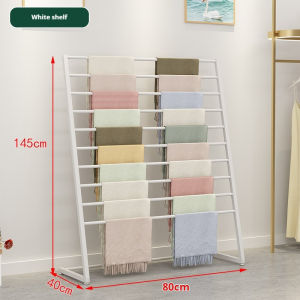 FurnishFiesta Commercial use floor standing Clothes Rack Multifunctional Clothes Display Rack Pants Bag Scarf Organizer Towel Rack Storage Shelf
