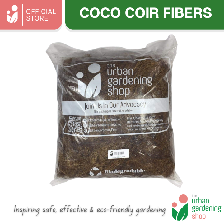 Aged Coco Coir Fiber for Soil Amendment, Plant Mulch or Grow Medium for
