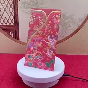 【Ship in 24H】[Ready] 2026 New Style Cheongsam Chinese Style Red Envelope Unique Creative Profit Is Seal Retro Style Palace Style New Year Wedding Customized Red Envelope Bag Money Spring Festival