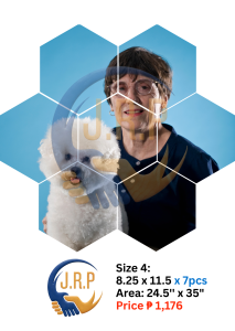 Customize Hexagon Photo Tiles on Sintra Board/3mm sintraboard/wall decor/Modern Wall Art/