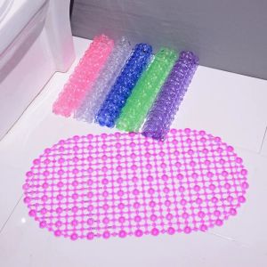 ZH423 PVC Rug Anti-Skid Suction Cup Shower Mat Home Bathroom Toilet Non Slip Tub Pad Bathtub Floor Anti-slip Mat
