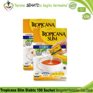 Tropicana Slim Sweetener Diabtx Isi 100 Sachet