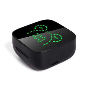 BONINE TWS Wireless Headphones Bluetooth 5.3 Earphones Smart Game Sports Stereo Microphone Display Earbuds Headset