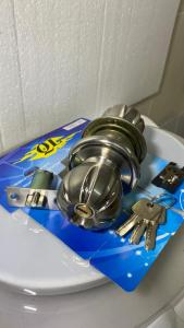QL Cylindrical Lock Set Heavy Duty 5881SS SN For House/Room /Tombol Pintu / Door Lock