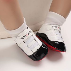 รองเท้าทารกแรกเกิด0-18เดือนบาสเก็ตบอลรองเท้ากีฬาเด็กวัยหัดเดินทารกพิธีบัพติศมาในวันเกิด1ปี