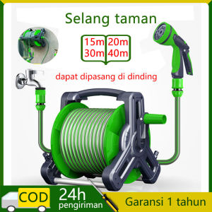 Selang Pipa Air Set Gulungan Selang Dengan Selang Air Selang Air Tahan Lumut 20M penyiram taman