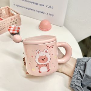 quà tặng Ly sứ uống nước hình Loopy 400ml quà tặng cho bạn Hộp quà cao cấp+túi HLB 03