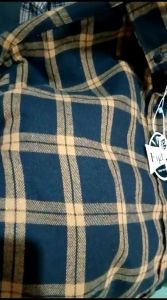 KEMEJA FLANEL ANAK LAKI-LAKI USIA 10-15 TAHUN SIZE M DEWASA - 4XL DEWASA KEMEJA ANAK KOTAK KREM TERLARIS