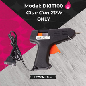 ZC 20W Portable Mini Hot Glue Gun with 7mm Glue Sticks for DIY Craft Home Repair