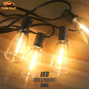 [UEB Mall] Solar String Lights with 8 Lighting Modes Globe Solar Powered String Lights Solar Powered Patio Light for Outside Decor