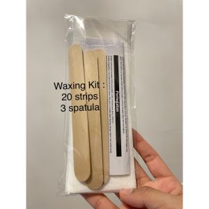 Chillwax Hair Removal Kit - 250ml Soft/Hard Wax - 15 Washable Strips - 2 Wooden Spatulas - Easy to Use - 100% Organic - Painless Smooth Hair-Free Skin