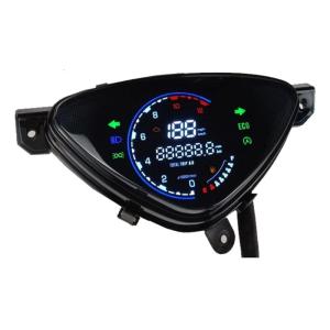 Shockproof Advanced Motorbike LCD Speedometer High Contrast Display Impact Resistant Waterproof Design For Mio110 SPORTY
