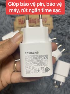 cóc sạc nhanh samsung 25w zin bóc máy bảo hành 1 năm