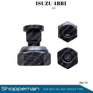 ISUZU 4BB1 HUB BOLT WITH NUT SINGLE TYRE LH RH BN-19