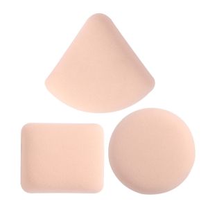 3 Pieces Dry Wet Usable Makeup Cosmetic Puff Sponge Cushion Puff for Foundation Powder Soft and Cute
