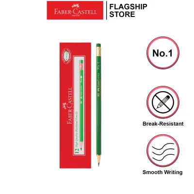 Faber-Castell No. 1 Green Pencil 12PCS/BOX [12132311]