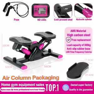 Side Stepper V-Shape Portable Mini Stepper Exercise Equipment At Home Walker Glider Outdoor Fitness