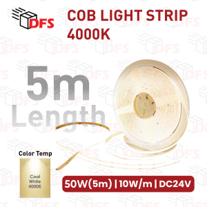 DFS LED 24V 5M COB LED Strip Light 3000K 4000K 6000K